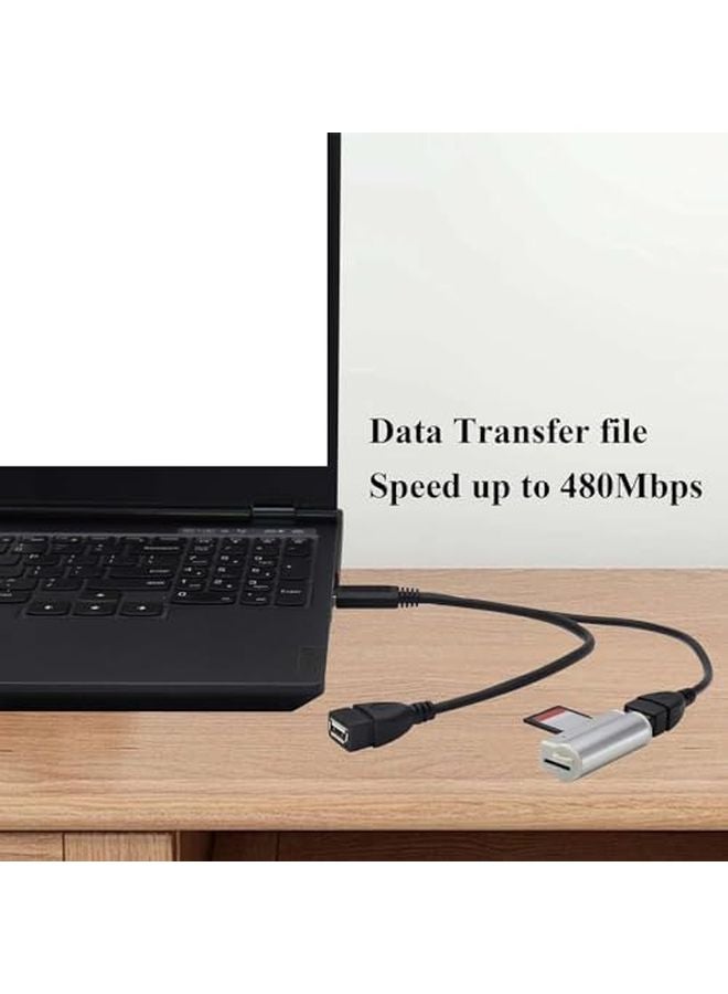 USB 2 In 1 Out Splitter Cable Compact Durable For Keyboard Printer Mouse - Image 4