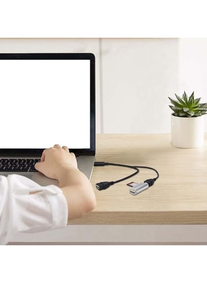 USB 2 In 1 Out Splitter Cable Compact Durable For Keyboard Printer Mouse - Image 5