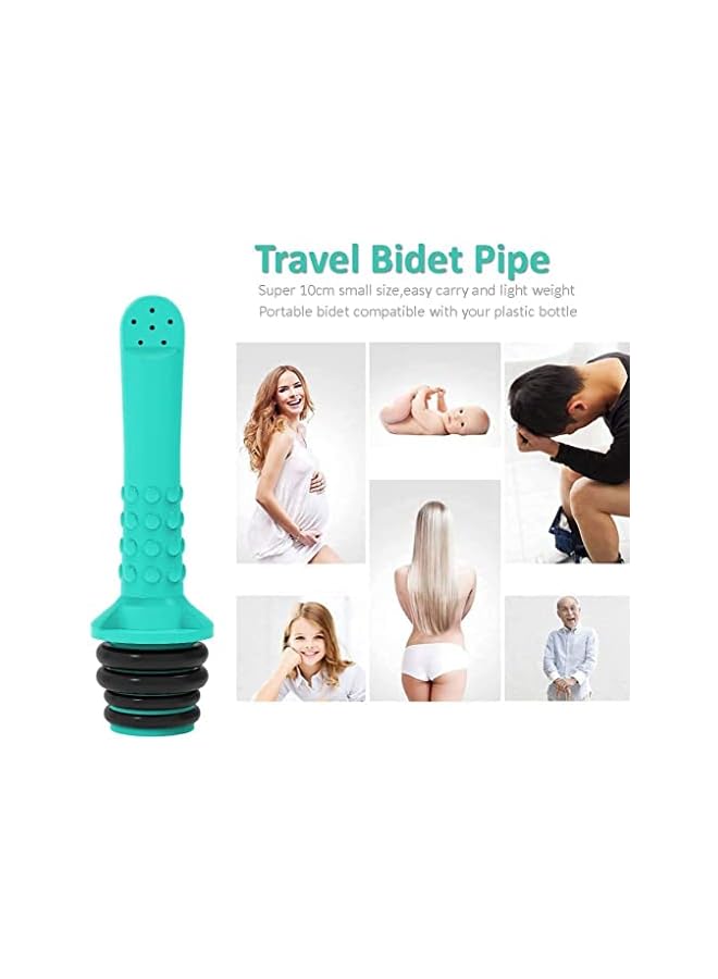 The Bros Travel Portable,Travel Shattaf for Toilet,Compatible with Every Bottle for Camping-Travel Backpacking Bidet Baby Cleaning,Women Care, Personal Hygiene,Outdoor, Traveling, Driver(2PCS)  - Image 2