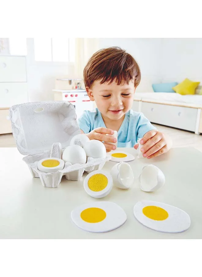 Hape Egg Carton Kitchen And Food Playset