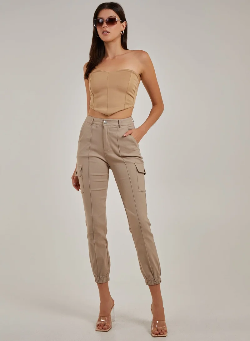 Pink Vanilla  Seam Detail Corset for Women | Best Price UAE