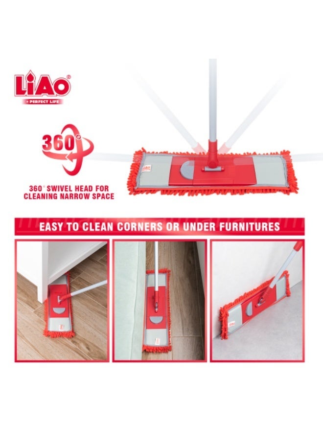 LIAO LA2209 Microfiber Mop – High-Absorbency Floor Mop with Telescopic Handle - Image 3