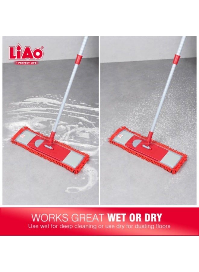 LIAO LA2209 Microfiber Mop – High-Absorbency Floor Mop with Telescopic Handle - Image 2