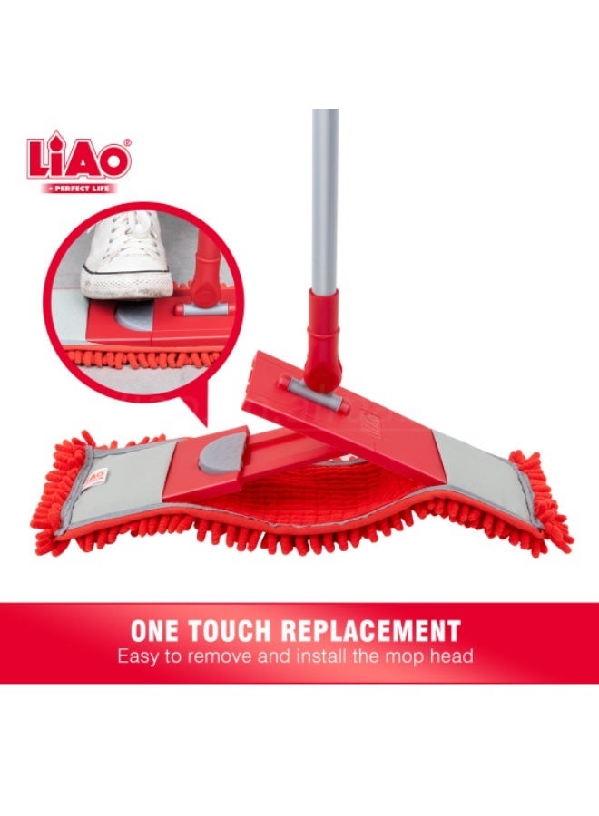 LIAO LA2209 Microfiber Mop – High-Absorbency Floor Mop with Telescopic Handle - Image 4