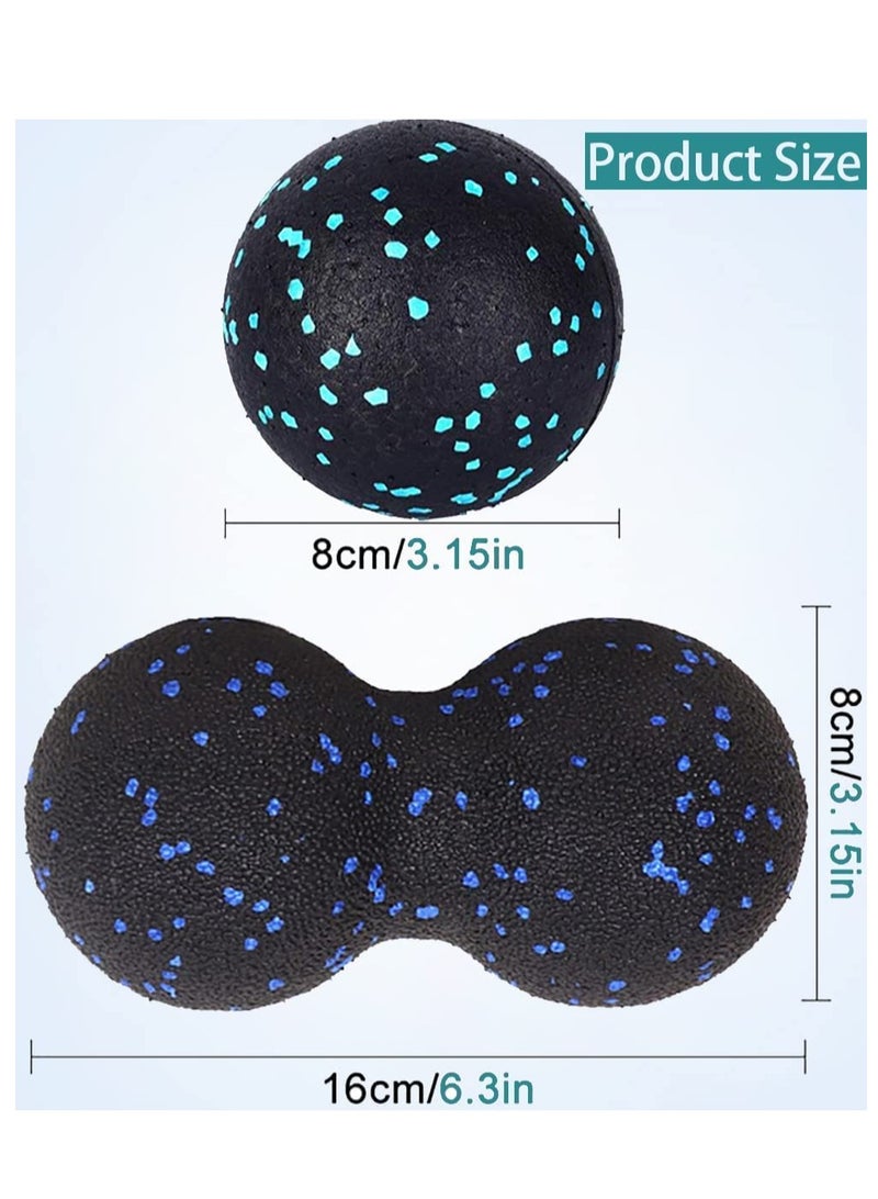 SOLARAE Peanut Massage Balls, Back Massage Peanut Balls, Muscle Relaxers, Double Hockey Massage Balls and Activity Balls for Physical Therapy, Deep Tissue Fitness Massage and Relief Tension Muscle Supplies - Image 4