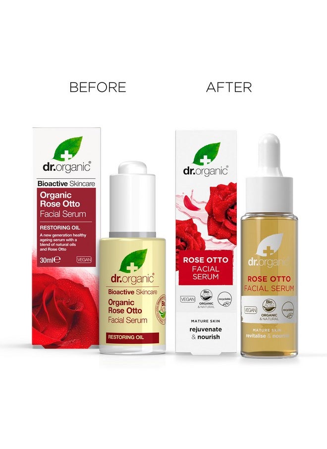 dr.organic Organic Doctor Organic Rose Otto Facial Serum 1.1 Fl.Oz.  - Image 5
