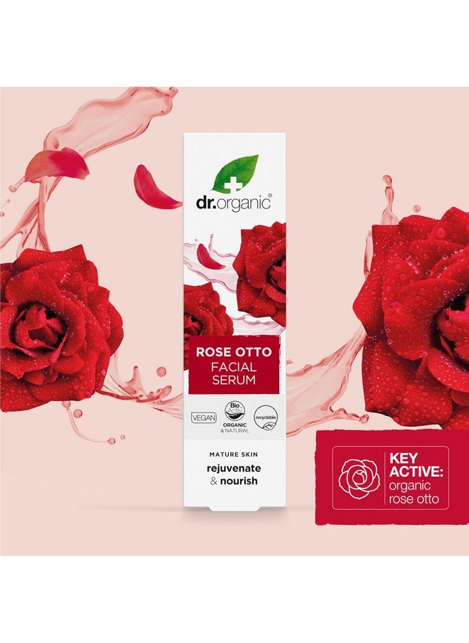 dr.organic Organic Doctor Organic Rose Otto Facial Serum 1.1 Fl.Oz.  - Image 4
