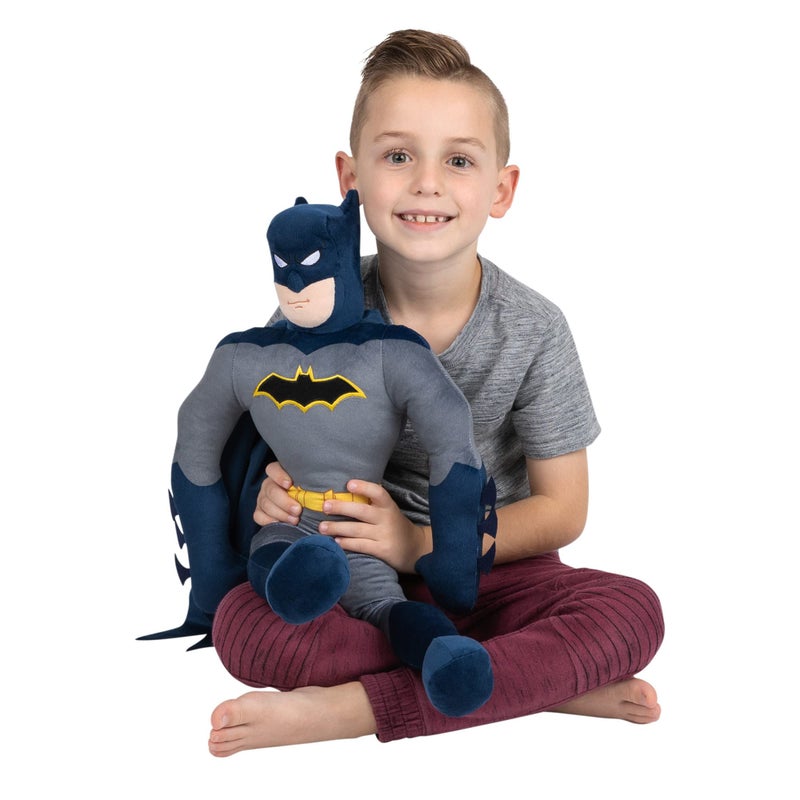 Franco Kids Bedding Super Soft Plush Cuddle Pillow Buddy  One Size  Batman - Image 2