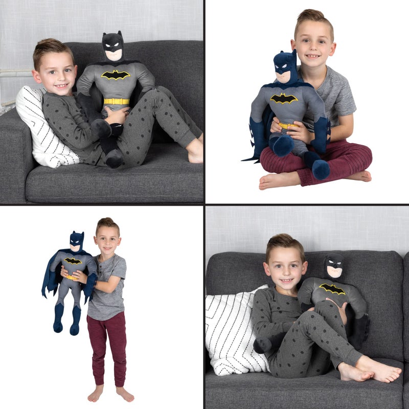 Franco Kids Bedding Super Soft Plush Cuddle Pillow Buddy  One Size  Batman - Image 5