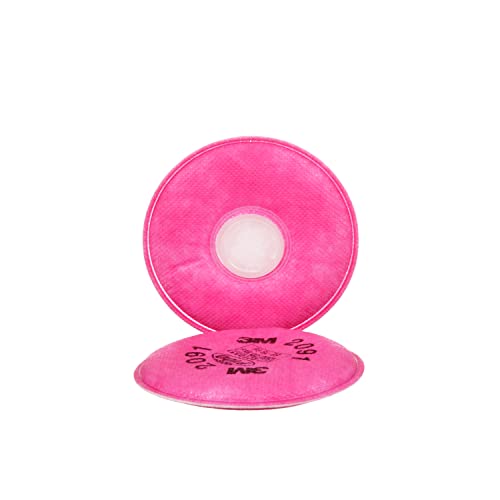 3M Particulate Filter 2091, P100, Pink - Image 2