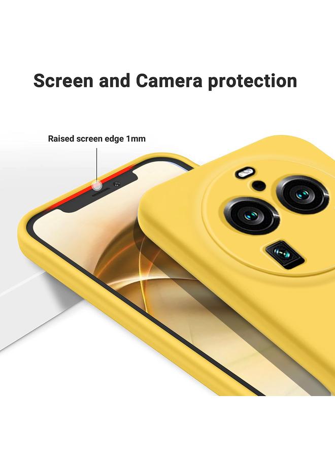 erorex Case For OPPO Find X6 Pro Pure Color Liquid Silicone Shockproof Phone Case - Image 3