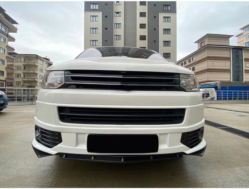 Wivplex 3 Pcs Car Front Bumper Lip Body Kit Spoiler for VW Transporter T6 - Image 3