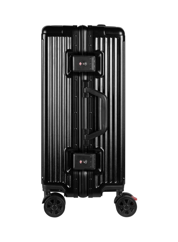 Concept 24" Ultimate Travel Companion: 24" Aluminum Framed Luggage with 360° Spinner Wheels and TSA-Approved Locks  - Image 3