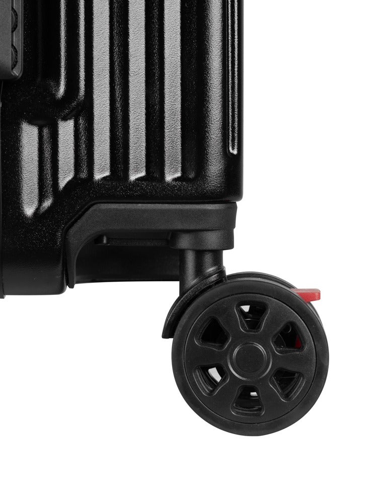 Concept 24" Ultimate Travel Companion: 24" Aluminum Framed Luggage with 360° Spinner Wheels and TSA-Approved Locks  - Image 4