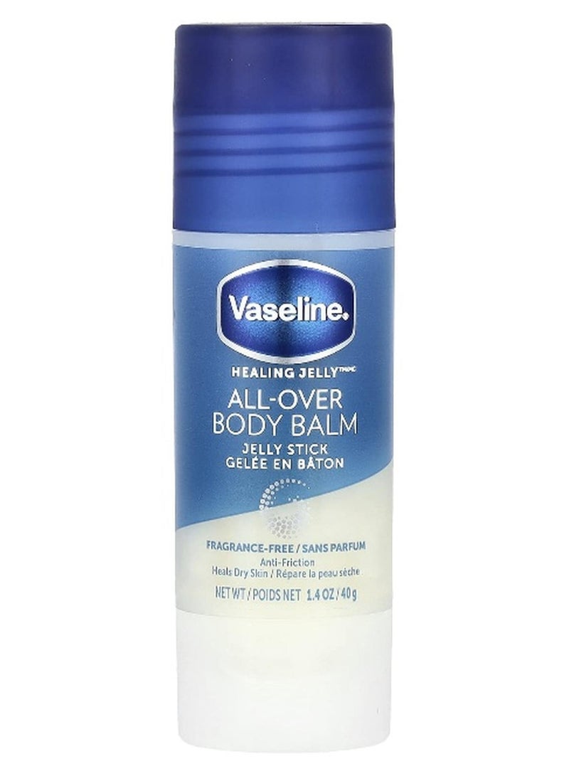 Vaseline, Healing Jelly™, All-Over Body Balm, Fragrance Free, 1.4 oz (40 g) - Image 1