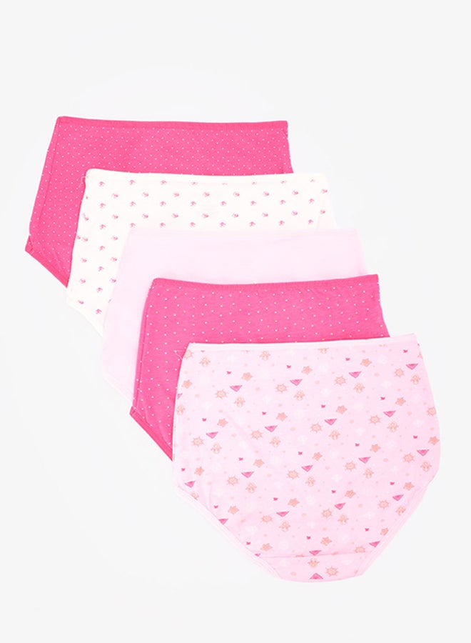 Carina Pack of 5 Colored Full Brief Panties - Image 2