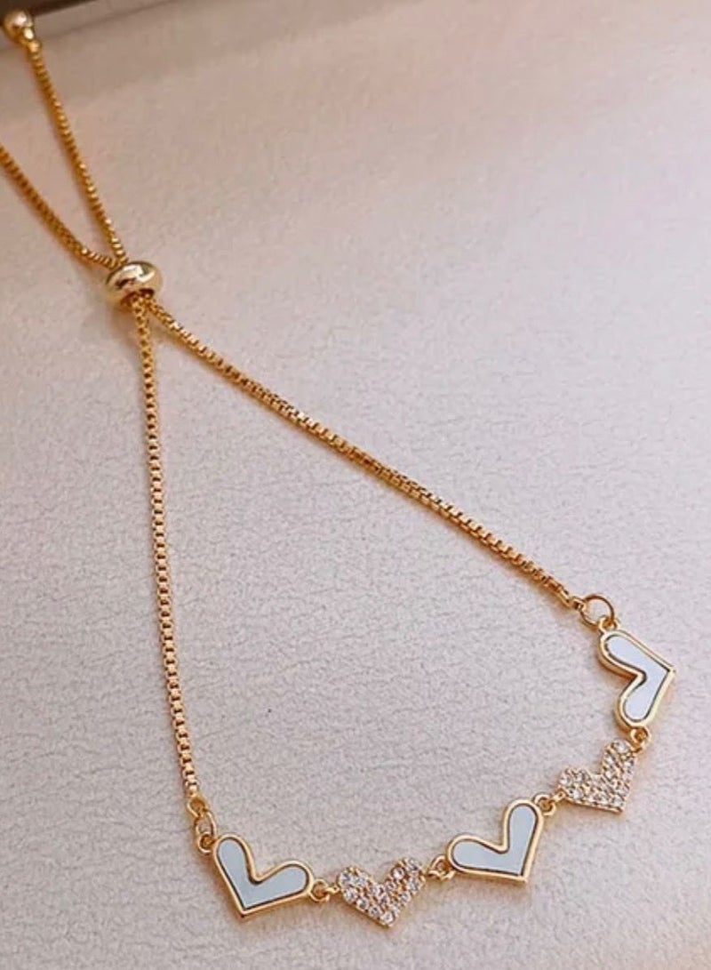 sixtyfour 18K Gold Plated Bracelet For Women - Image 3