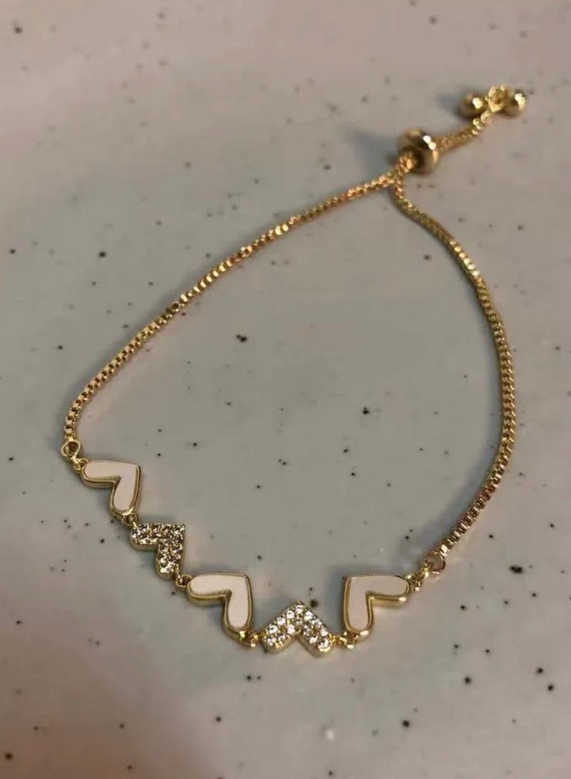 sixtyfour 18K Gold Plated Bracelet For Women - Image 2