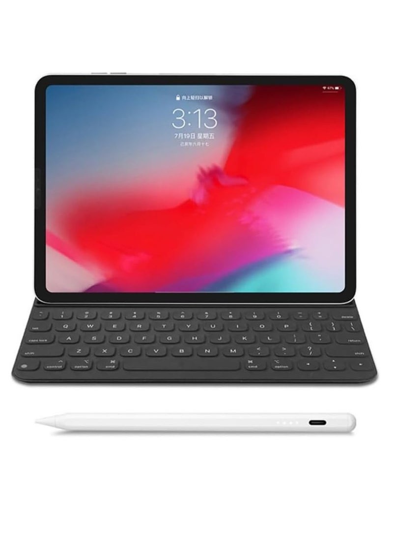 Generic - Stylus Pen for iPad with Palm Rejection, Active Pen Compatible with iPad (2018-2022) Including iPad Pro 11/12.9 inch, iPad 10/9/8/7/6th Generation, iPad Air 5/4/3rd Generation, iPad Mini. - Image 1