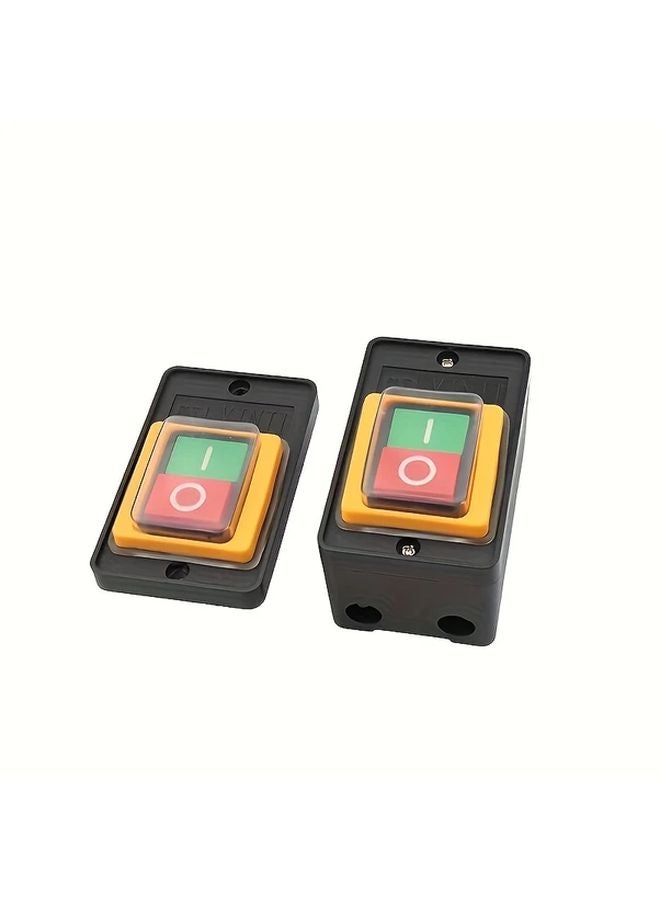 مفتاح ضغط 1PC 10 أمبير لآلة القطع ومثقاب المنضدة للتحكم في التشغيل/الإيقاف KAO 196.85 بوصة - Image 4