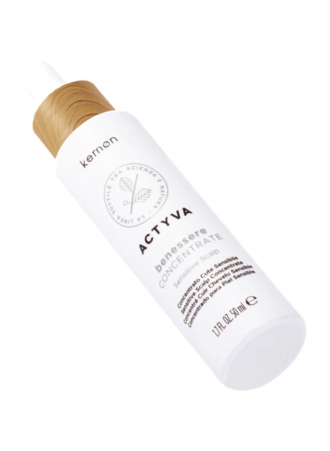 Kemon Actyva Benessere Concentrate 50ml - for Sensitive Scalp - Image 2
