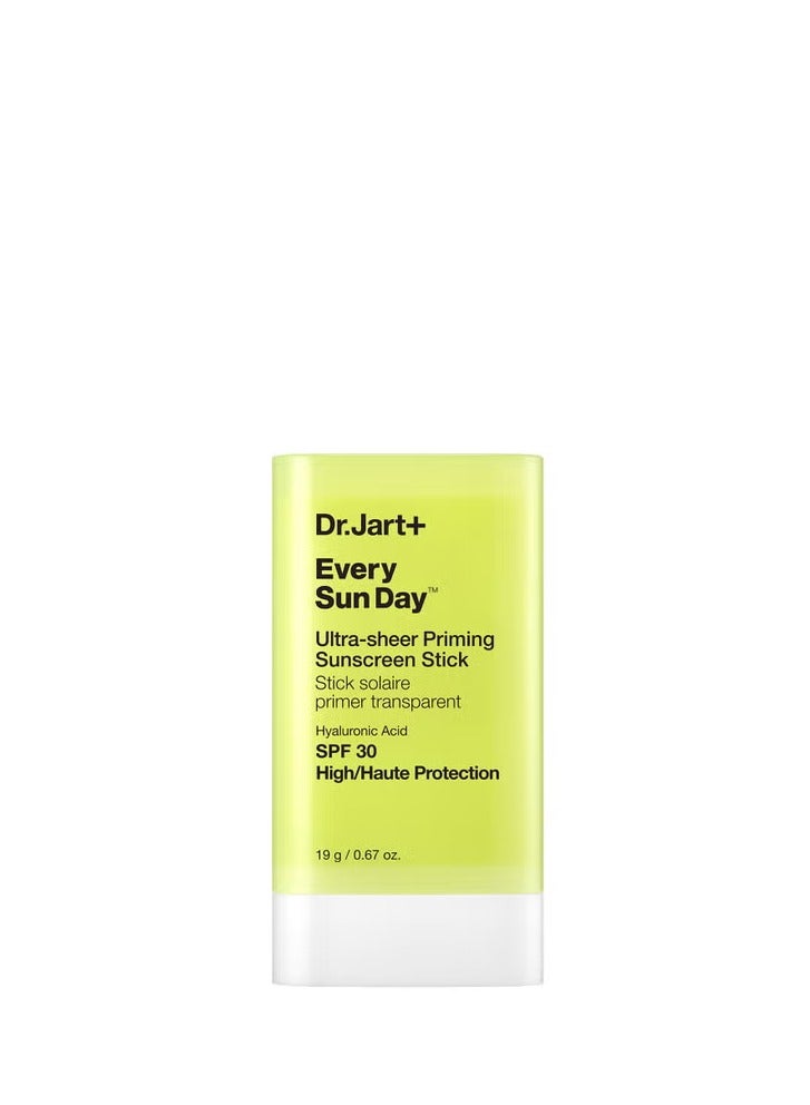 Dr.Jart+ Every Sun Day Ultra Sheer Priming Sunscreen Stick SPF 30 20g - Image 1