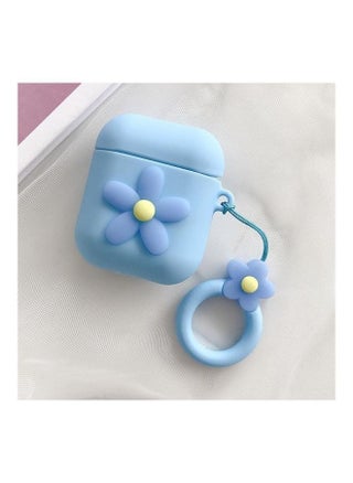 Wireless Earphones Shockproof Little Flower Silicone Protective Case for Apple AirPods 1/2 Blue - pzsku/Z3458CD14EF83C78C0FCFZ/45/_/1683215425/db6ee6c7-ade3-4f0d-98fd-36c957100e4a