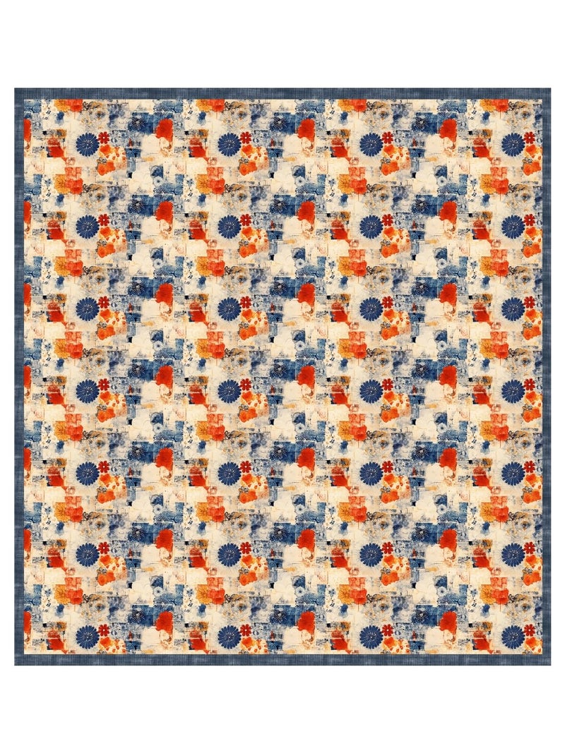 EVER HOME دثار مزدوج من EVER HOME 100% قطن لفصل الصيف ودثار مكيف الهواء (الحجم-224X254CM، 120GSM، طباعة رقمية) - Image 5
