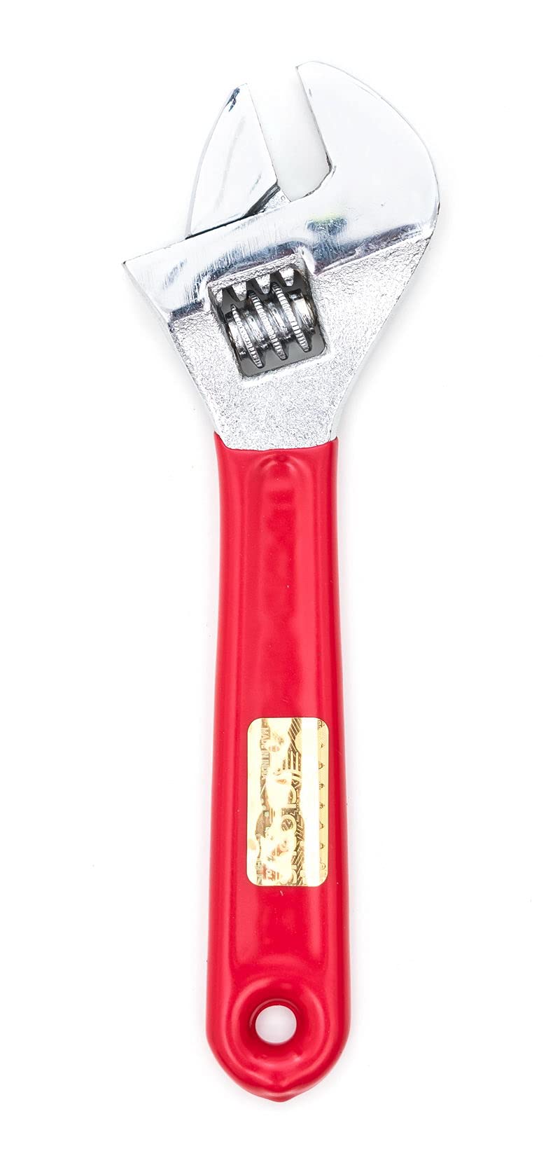 GLOBUS 1455 Forged Adjustable Steel Wrench- (6" and 10", Chrome finish) WITH SOFT PVC GRIP. - Image 2