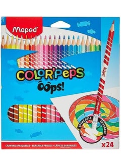 Color Pencils Erasable Oops 24 Colors - pzsku/Z3458FBCD71C29A5838EDZ/45/_/1722499391/04252c8c-c588-4e31-b1ea-62f97c91b2ed