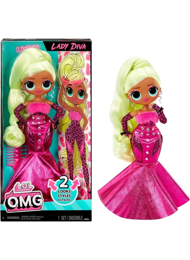 L.O.L. SURPRISE! LOL Surprise OMG Lady Diva Fashion Doll (25 cm)  - Image 2