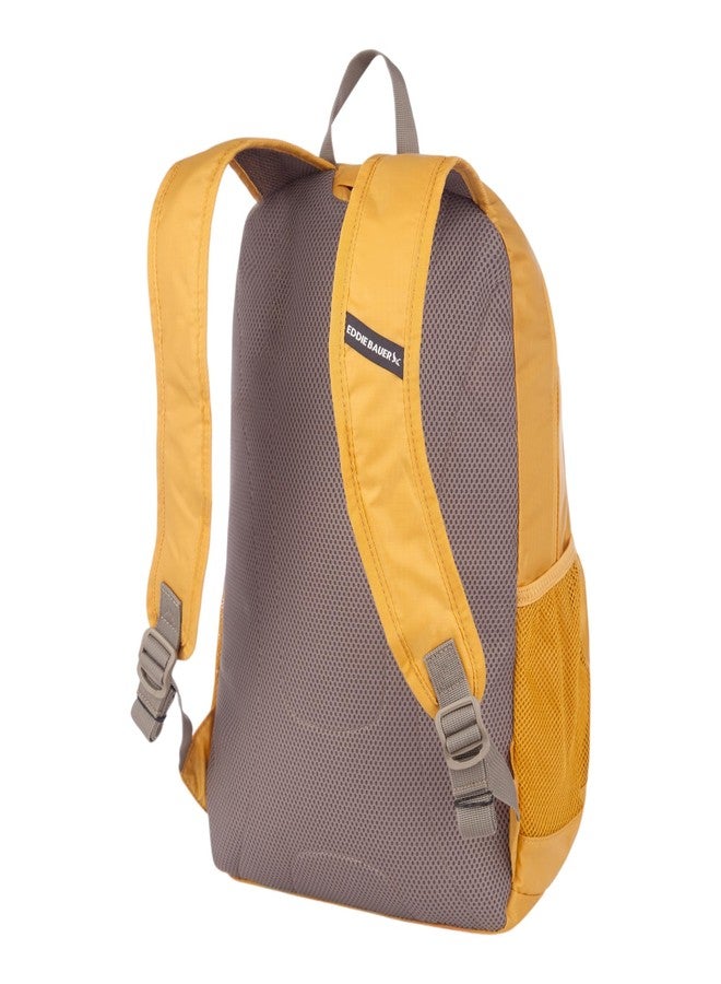 Eddie Bauer Stowaway Packable Backpack | Travel | Outdoor | Lightweight | Foldable | Durable | Ripstop Polyester | 20L - Field Gold - Image 5