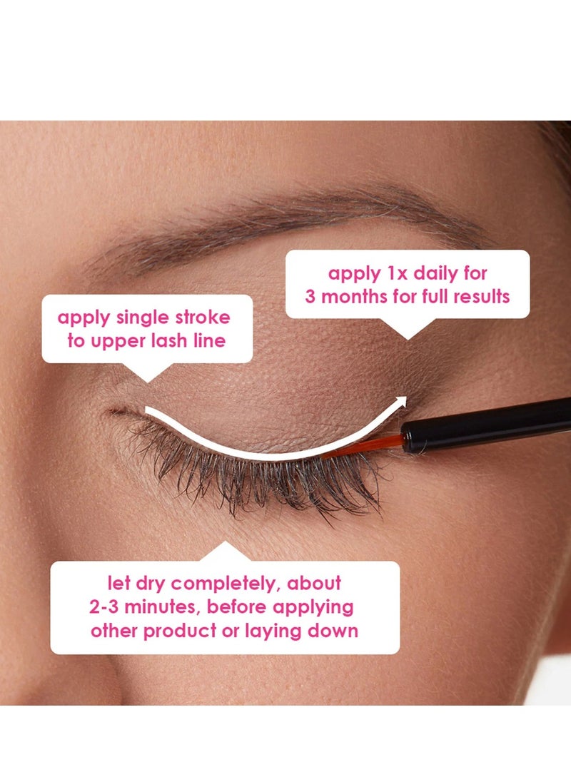 Grande Cosmetics - جراند كوزماتيكس سيروم تعزيز الرموش جراند لاش إم دي، كمية تكفي 4 أسابيع، 0.7 مل - Image 1