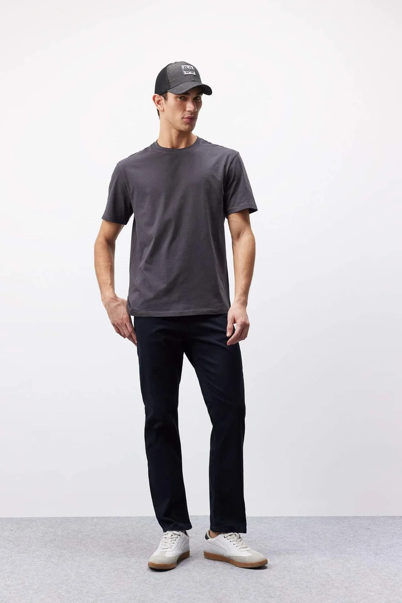 DeFacto New Regular Fit Crew Neck Basic T-shirt