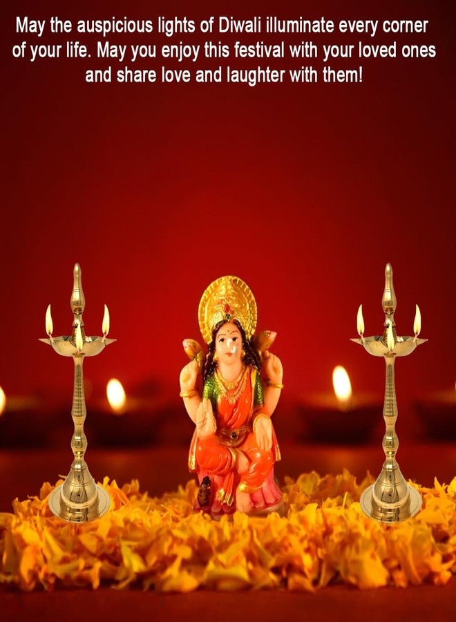 Hashcart Brass Kerala Diya for puja - Image 5