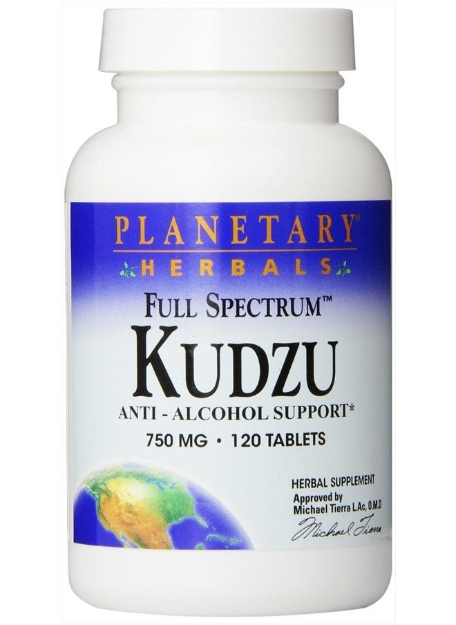 PLANETARY HERBALS - Full Spectrum Kudzu Tablets, 120 Count - Image 1