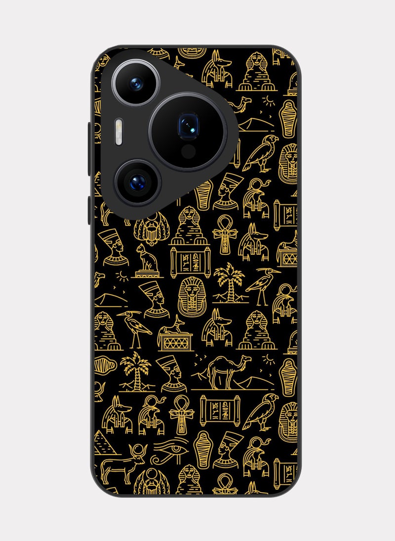 PXLAAT Huawei Pura 70 Pro case cover Pharaonic Pattern - Image 1
