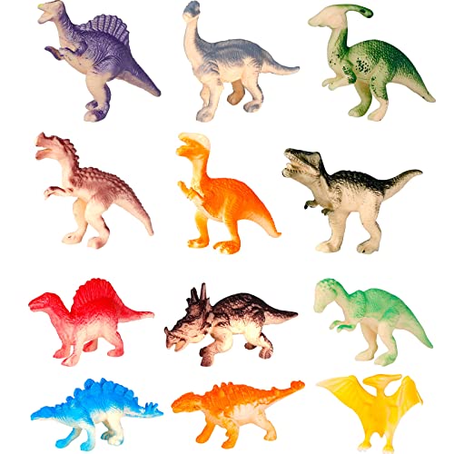 Tinabless Prefilled Easter Eggs with Dinosaur Toys 12 Pack Easter Eggs for Kids Easter Basket Stuffers Egg Hunt Party Favors Classroom Prizes for Boys and Girls - Image 5