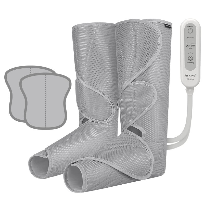 FIT KING Air Compression Leg Massager for Circulation to Relieve Pain Swelling Edema RLS Ideal Gift for Mom Wife 2 Size Extensions Included - Image 3