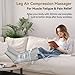 FIT KING Air Compression Leg Massager for Circulation to Relieve Pain Swelling Edema RLS Ideal Gift for Mom Wife 2 Size Extensions Included - Image 4