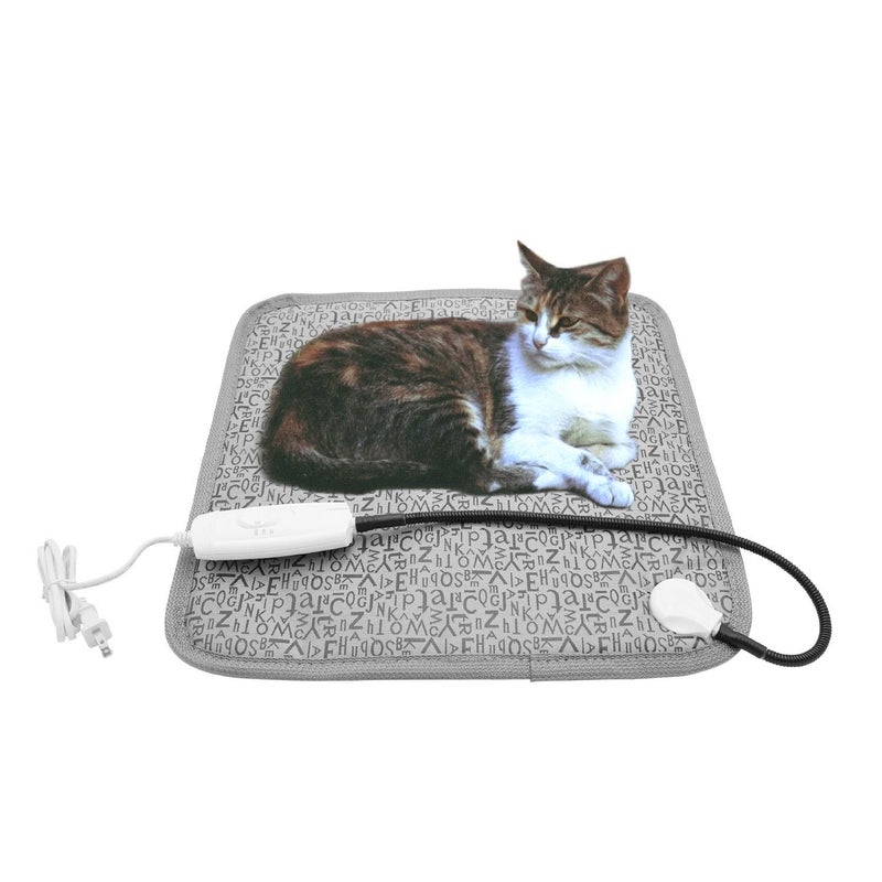Nyicey Pet Heating Pad, Dog Cat Electric Heated Blanket Mat, Temperature Warming Cushion Bed with Anti Bite Tube - Image 5