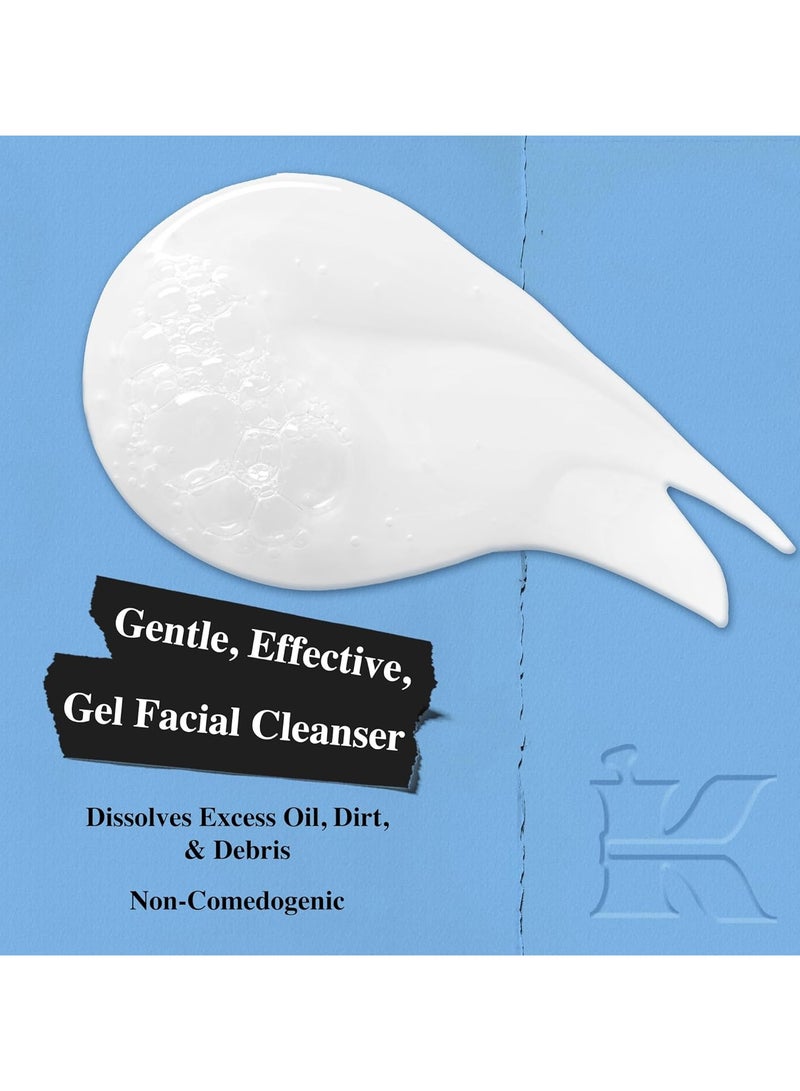 كييلز منظف الوجه الفائق ، منظف الوجه الرغوي الخفيف الوزن ، الصيغة المثرية التي تعيد تعبئة حاجز الجلد ، تقشير بلطف وترطب ، مناسبة لجميع أنواع الجلد ، خالية من البارابين - Image 2