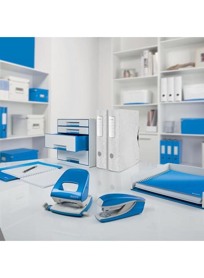LEITZ Wow A4 Clip Folder Blue - Image 2