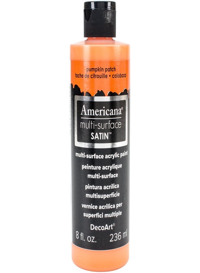 DecoArt Americana Multi-Surface Satin Acrylic Paint, 8-Ounce, Pumpkin Patch - Image 1