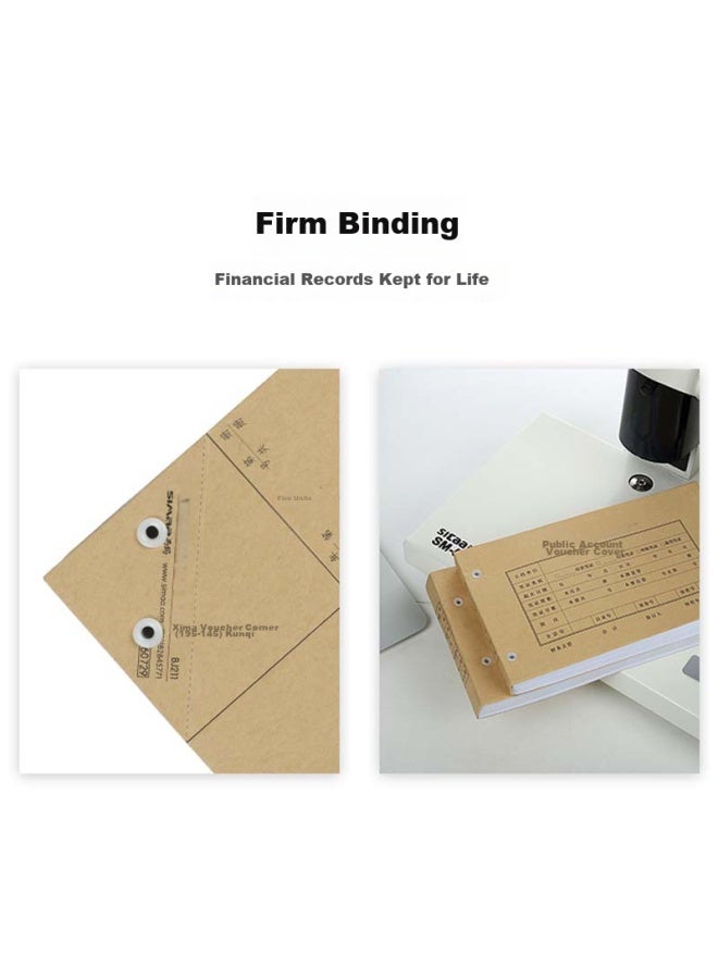 Simaa Financial Binding Machine Universal Transparent Binding Rivets, Φ5.2mm*500mm, 50 Pieces/box, Compatible With 14601/33686 And Other Models, 23234 - Image 4