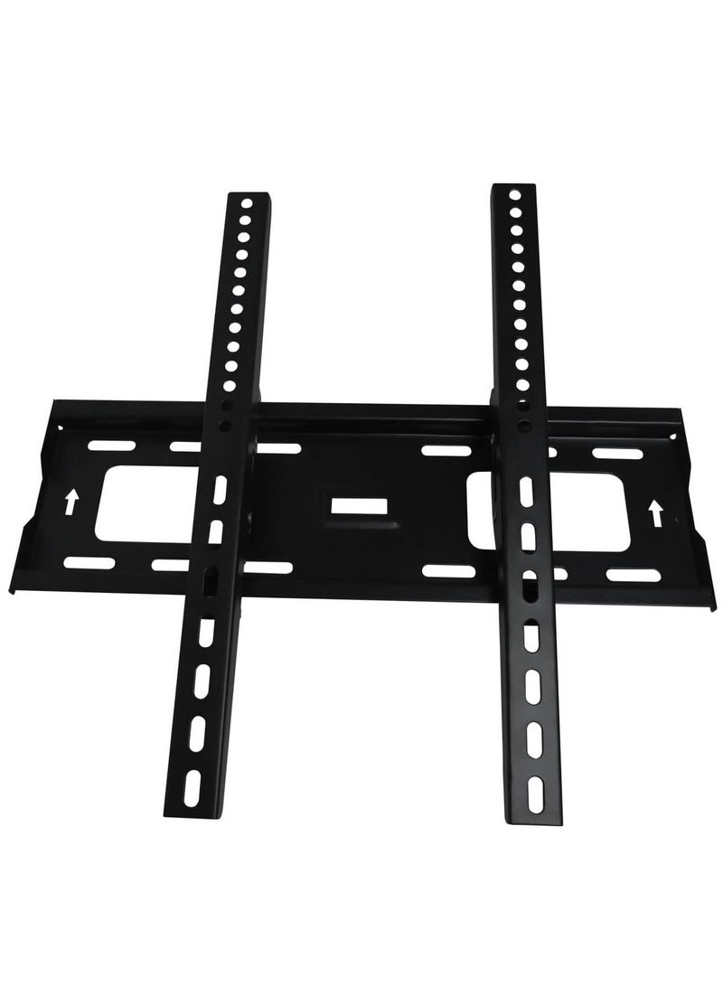 راكو حامل تثبيت على الحائط قابل للإمالة لأجهزة تلفزيون 23-65 بوصة مسطحة ، LCD ، OLED ، 4K يحمل ما يصل إلى 45 كجم دعم قوي مع ملحقات التثبيت - Image 1