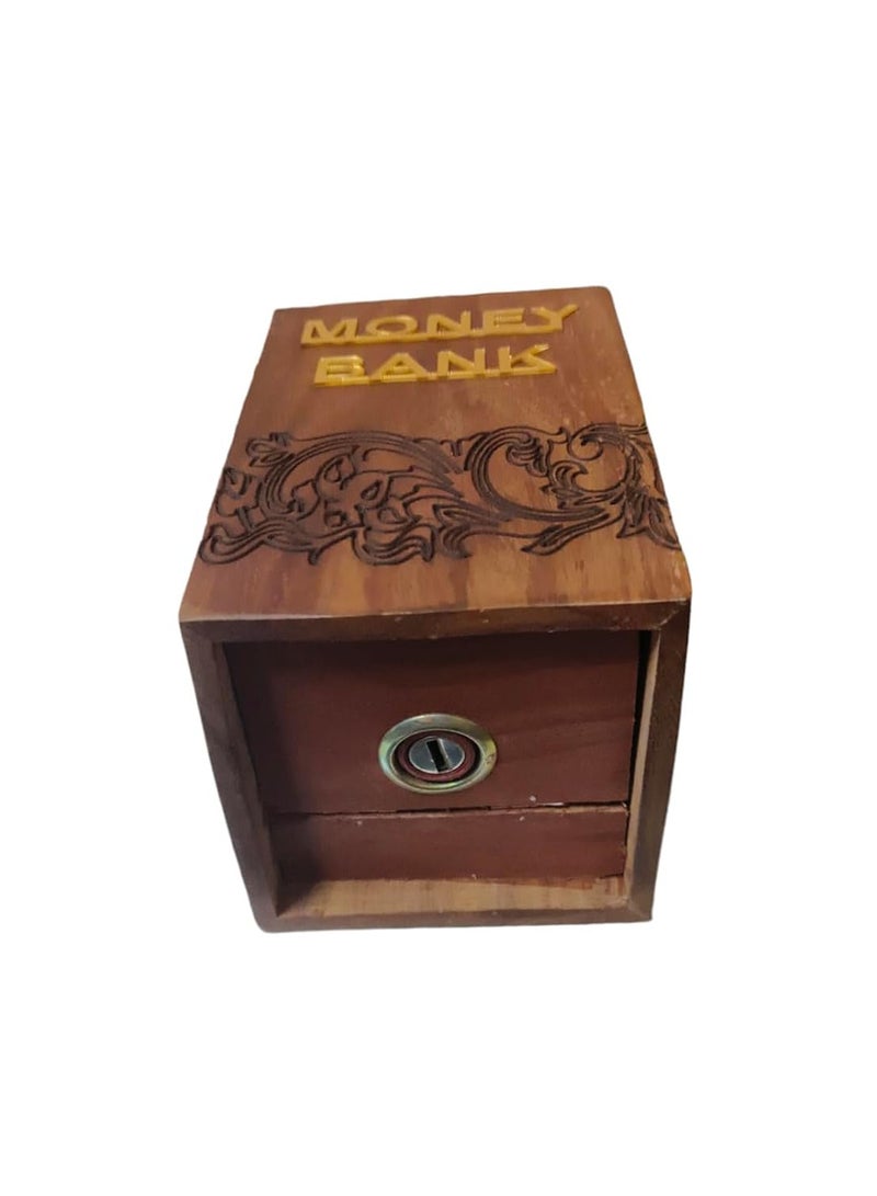 Wooden Handmade Money Piggy Bank - Image 3
