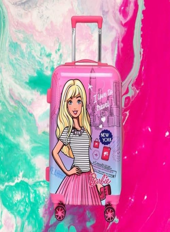 ADSON Kid's Trolley 360 Rotating Carry On Luggage Wheels Non-Breakable Travel 16 Inch Kids Rolling Suitcase with 4 Wheel Travel Trolley Bag Case(Travel Pink) - Image 2