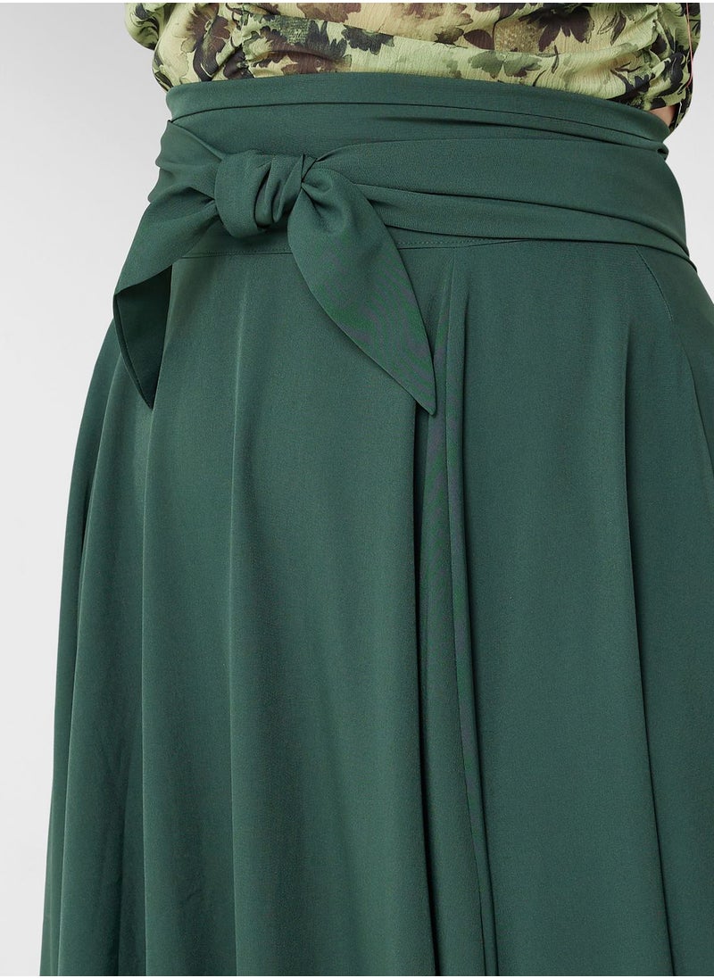 Khizana - Skirt With Waist Tie Detail - Image 1