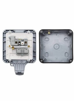 Y&D Outdoor Sockets Waterproof Single Socket, Wall Electrical Outlets, IP66 Switched Socket Covers,13A Weatherproof Plug Box (Single socket)  - Image 4